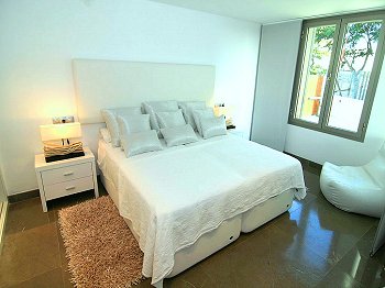 Schlafzimmer mit Klimaanlage