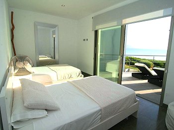 Schlafzimmer mit Klimaanlage