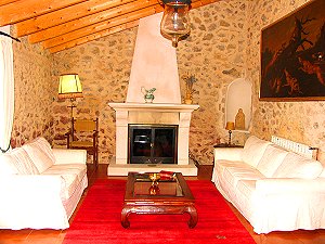 Sitzecke mit Kamin Sitzecke mit Kamin