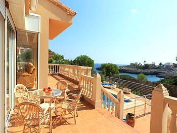 Terrasse mit Meerblick