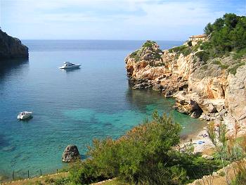 Badebucht Cala Deia Badebucht Cala Deia