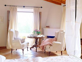 Gemütliche Sitzecke in der Suite Gemütliche Sitzecke in der Suite