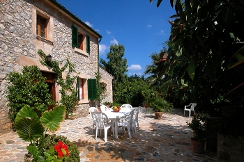 Terrasse am Haus