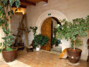 Eingang vom Finca-Hotel
