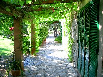 Weg zum Garten Weg zum Garten