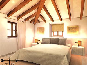 Doppelzimmer im Finca-Hotel auf Mallorca