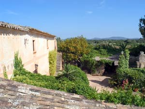 Ausblick vom Bauernhof auf Mallorca