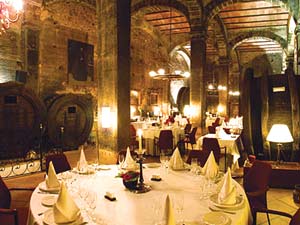 Restaurant im Hotel auf dem Landgut