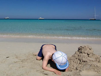 kinderfreundlicher Strand