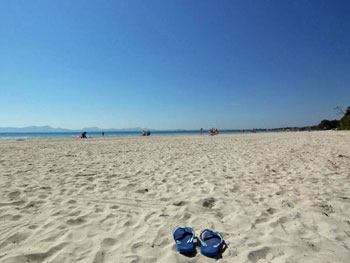 Sandstrand Bucht von Alcudia