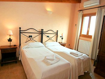 Schlafzimmer mit Klimaanlage