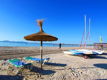 Ferienwohnung am Strand von Alcudia