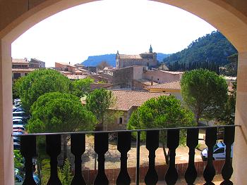 Blick auf Valldemossa