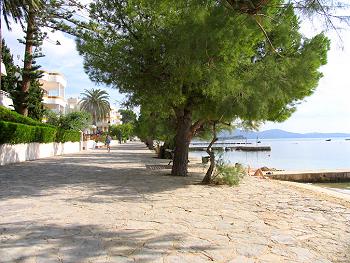 Promenade in Port de Pollenca