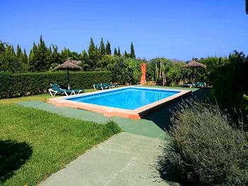 Garten und Pool