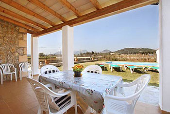 Blick zum Pool Blick zum Pool