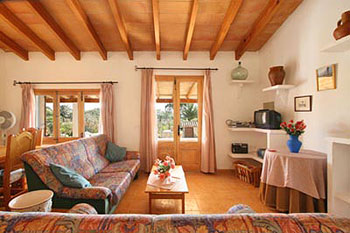 Wohnzimmer vom Ferienhaus Wohnzimmer vom Ferienhaus
