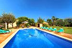 Großes alleinstehendes Ferienhaus mit Pool bei Sineu (Nr. 0445)