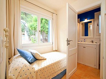 Einzelzimmer mit Bad en Suite