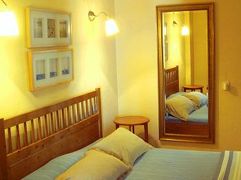 Schlafzimmer mit französischem Bett Schlafzimmer mit französischem Bett