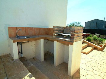 Gemauerter Grill