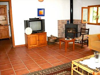 Wohnraum mit SAT-TV