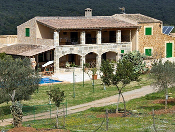 Alleinstehende Finca
