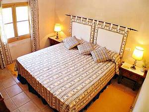 Schlafzimmer mit Doppelbett Schlafzimmer mit Doppelbett
