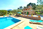 Chalet mit Pool und Meerblick bei Valldemossa (Nr. 0498)