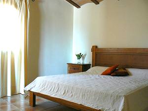 Schlafzimmer mit Doppelbett Schlafzimmer mit Doppelbett