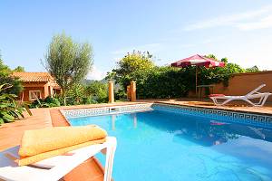 Pool vom Ferienhaus