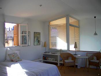 Schlafzimmer mit Sitzecke Schlafzimmer mit Sitzecke
