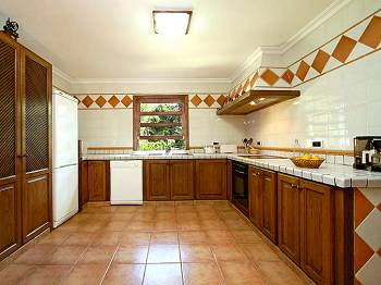 Kueche der Villa auf Mallorca Kueche der Villa auf Mallorca