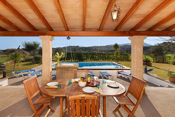 überdachte Terrasse
