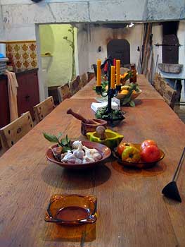 Tafel für die gemütliche Runde