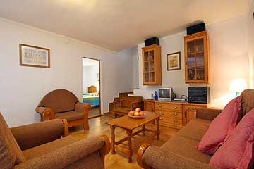Wohnzimmer vom Ferienhaus Wohnzimmer vom Ferienhaus