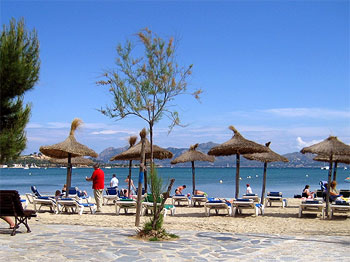 Strand von Port de Pollenca Strand von Port de Pollenca