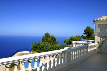 Blick vom Balkon zum Meer Blick vom Balkon zum Meer