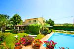Ferienhaus mit Pool und Garten bei Port de Pollenca (Nr. 0681)