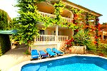 Strandnahes Ferienhaus mit Pool und Klimaanlage in Alcanada (Nr. 0685)