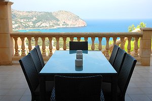 Terrasse mit Meerblick