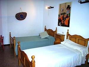 Schlafzimmer mit zwei Einzelbetten Schlafzimmer mit zwei Einzelbetten