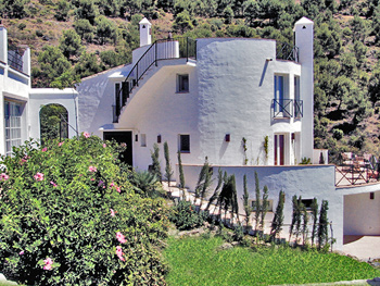 Au�enansicht von der Villa
