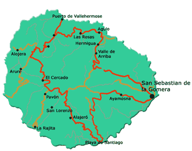 Anreise nach Gomera über Teneriffa