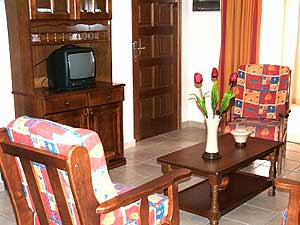 Der Wohnbereich von Ihrem Apartment in Puerto de Naos