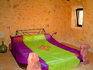 Schlafbereich eines Apartments auf Mallorca