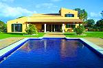 Ferienhaus mit exklusiver Einrichtung und Pool bei Porreres