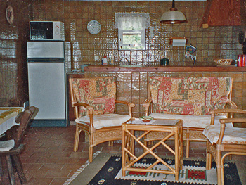 Wohnkche vom Ferienhaus