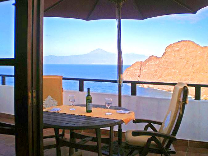 Landhaus mit Meerblick und Internet — Ferienhaus