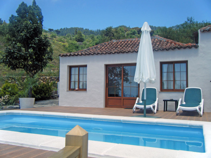 La Palma Finca mit Pool und Meerblick — Finca